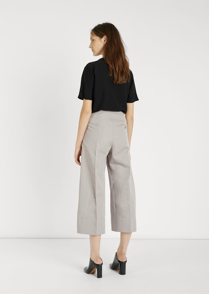 Cotton Linen Cropped Pant