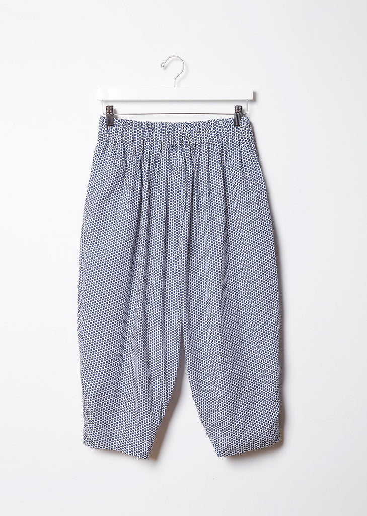Polka-Dot Drawstring Pant