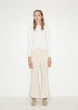Linen Flared Trousers
