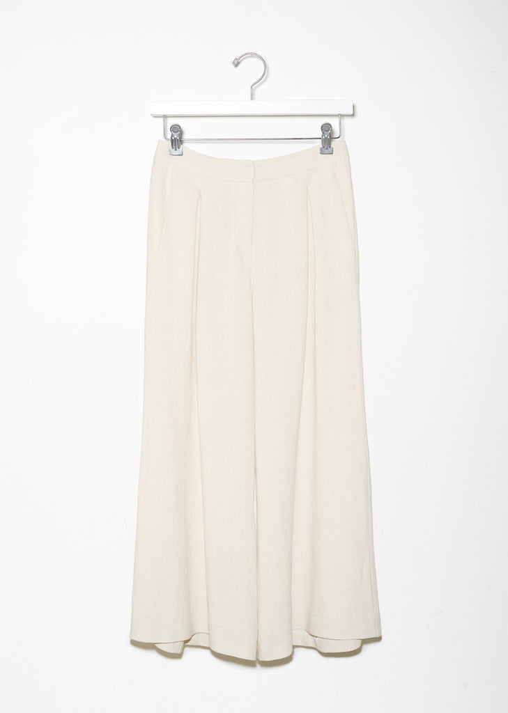 Linen Flared Trousers