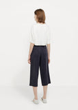 Silk Cropped Trouser