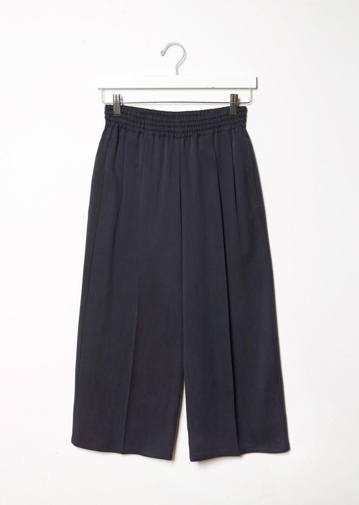 Silk Cropped Trouser