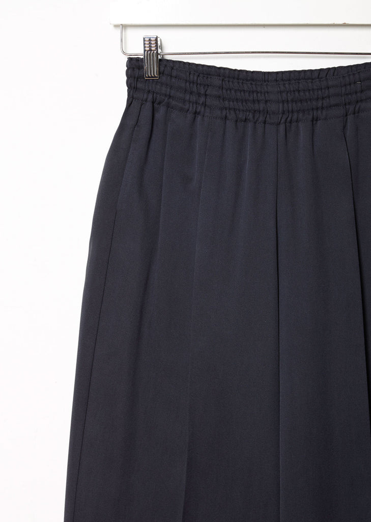 Silk Cropped Trouser