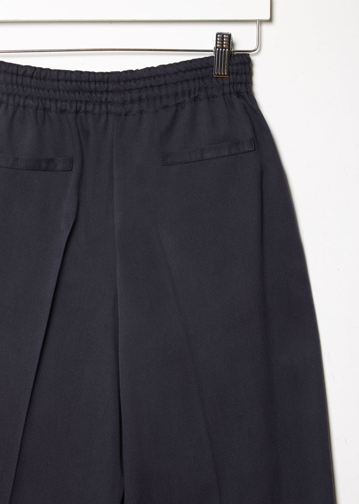 Silk Cropped Trouser