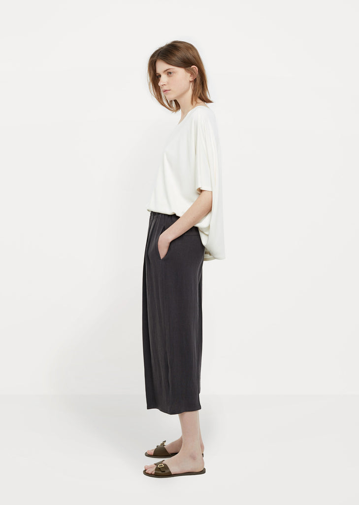 Linen Cropped Trouser