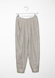Paneled Herringbone Trouser