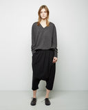 Wool Gauze Balloon Pant