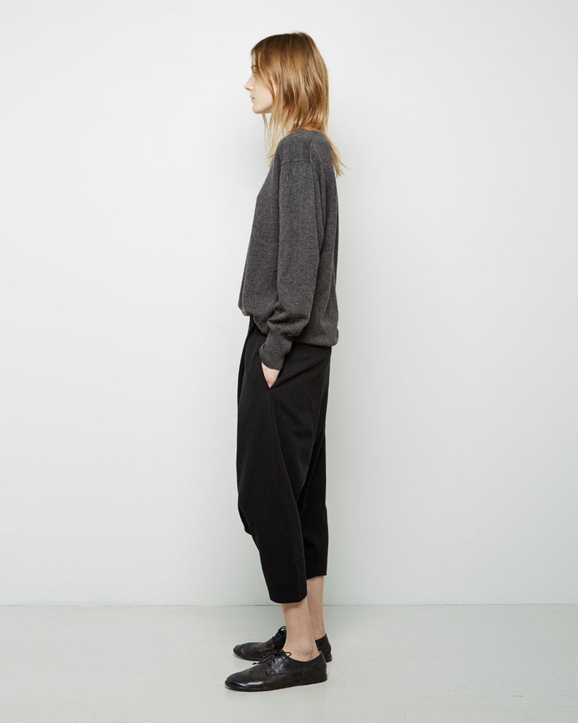 Wool Gauze Balloon Pant
