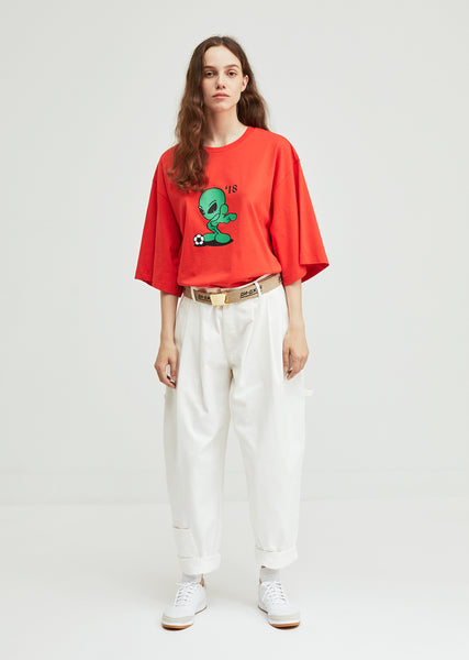 White Carpenter Pant by Gosha Rubchinskiy– La Garçonne