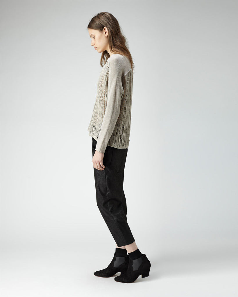 Stretch Leather Pant