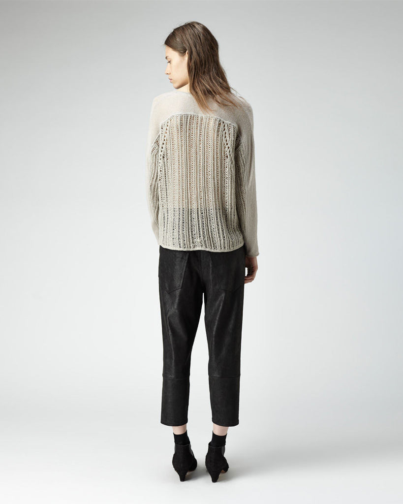 Stretch Leather Pant