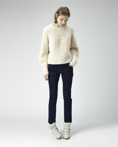 Iti Printed Corduroy Jean