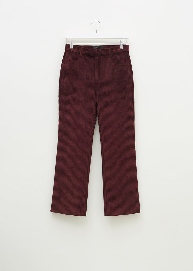 Mereo Corduroy Straight Leg Trousers