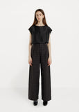 Crumbled Grid Pant