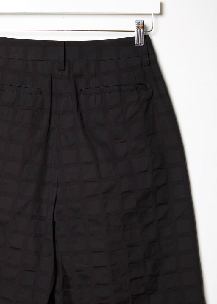 Crumbled Grid Pant