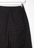 Crumbled Grid Pant
