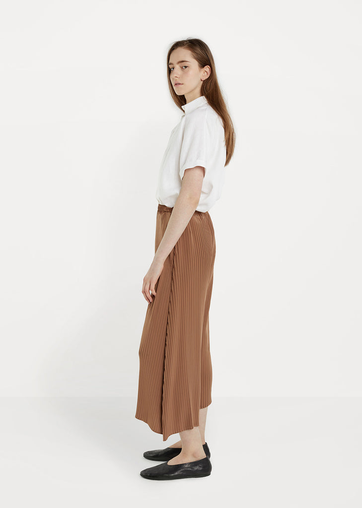 Tribal Pleats Solid Pants
