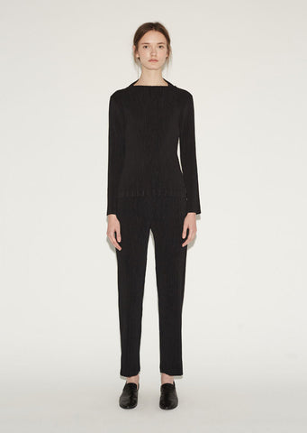 Crepe Pleats Pant
