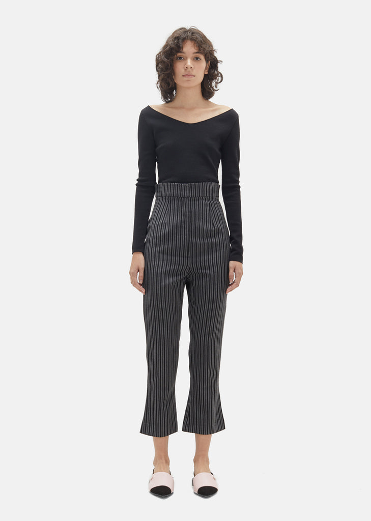 Wool Stripe Pant