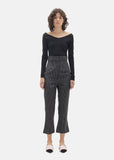 Wool Stripe Pant