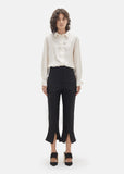 Wool Split Front Trousers