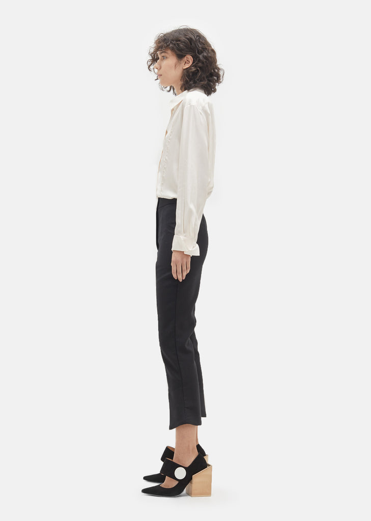 Wool Split Front Trousers