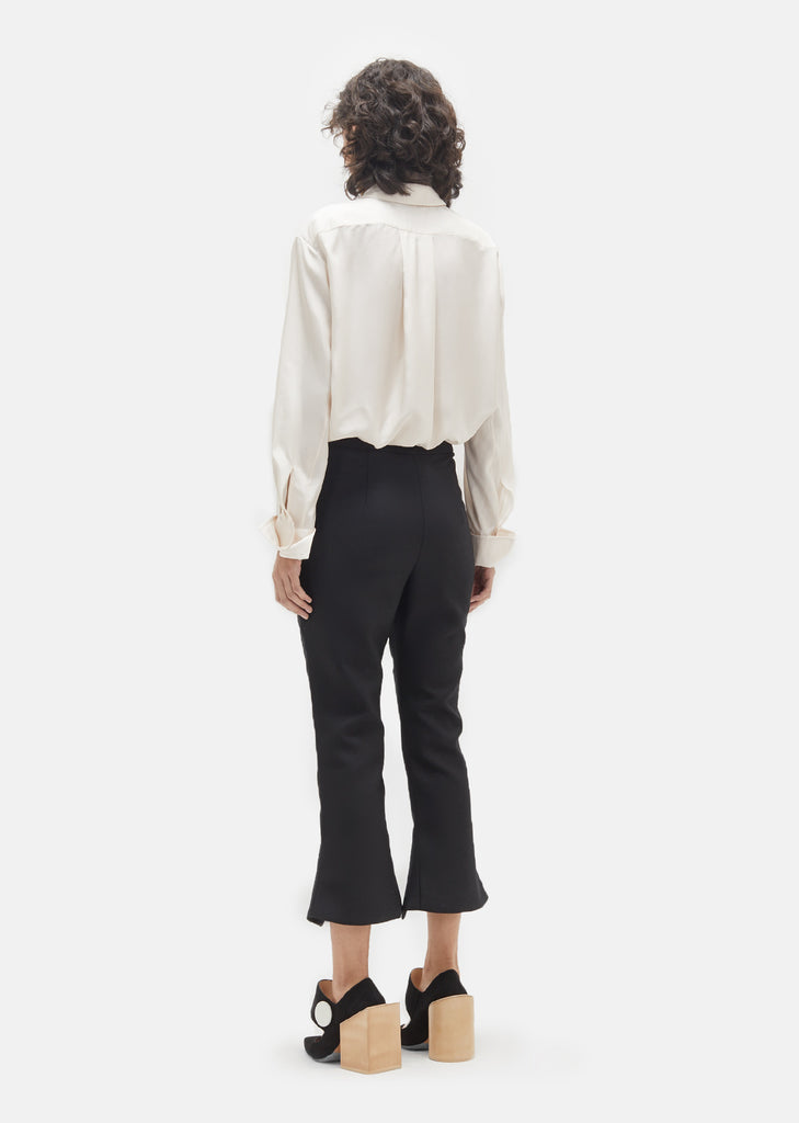 Wool Split Front Trousers