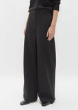 Wool Wide Leg Trouser