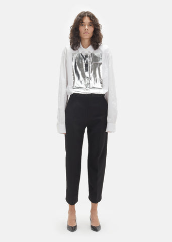 Grain De Poudre Wool Trousers