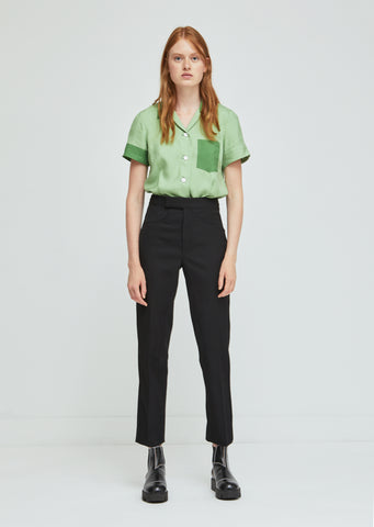 Slim Riding Wool Trouser