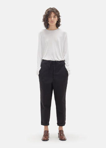 Black Denim Trousers