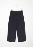 Cotton Wideleg Trouser
