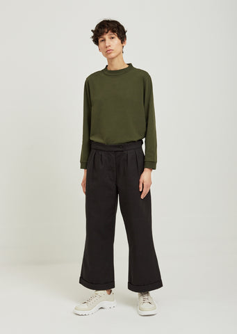 Uniform Cotton Trousers