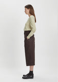 Linen Cropped Trouser