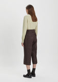 Linen Cropped Trouser