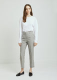Midi Waist Cropped Pant