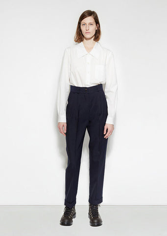 Pleat Pocket Trouser