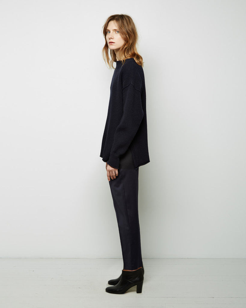 Cropped Wool Trouser