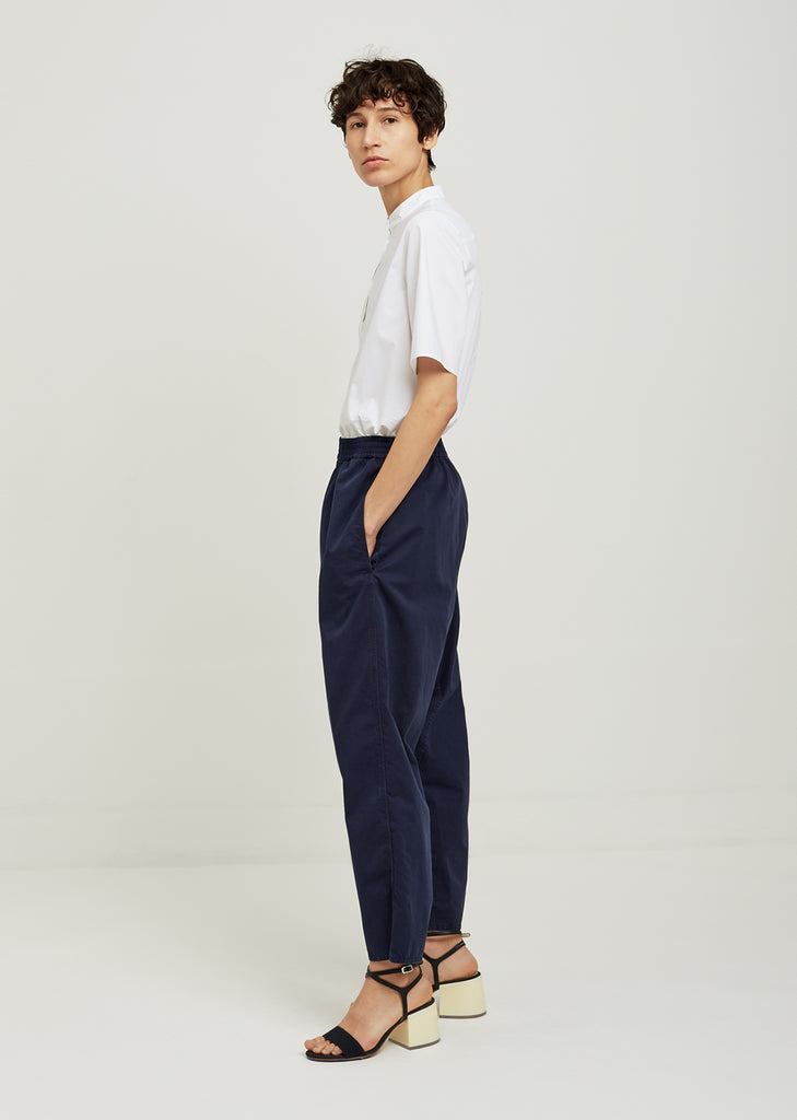 Cotton Satin Garment Dyed Pants