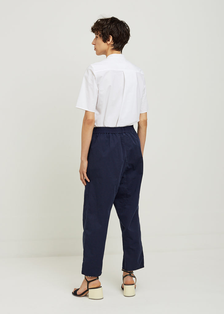 Cotton Satin Garment Dyed Pants
