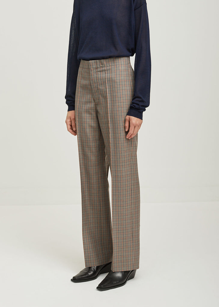 Micro Check Trouser