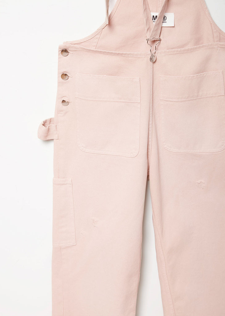 Used Garment Dyed Overalls