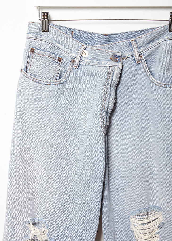 Bleached Destroyed Jeans