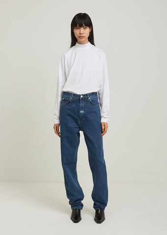 Denim High Waisted Jean
