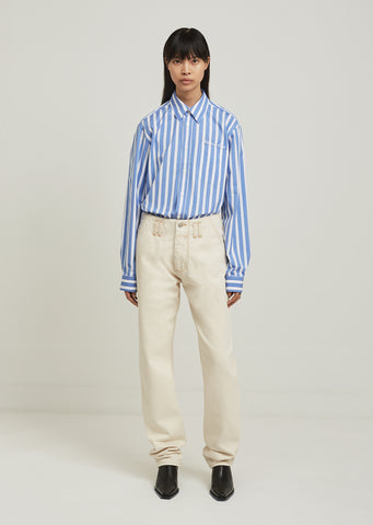 Denim Fly Pocket Jeans