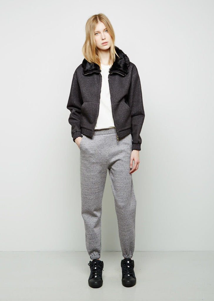 Sweatpant With Pointed Stitch Waistband