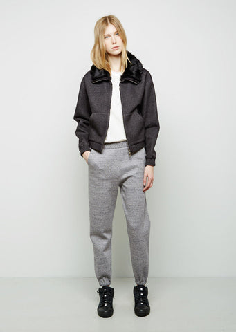 Sweatpant With Pointed Stitch Waistband