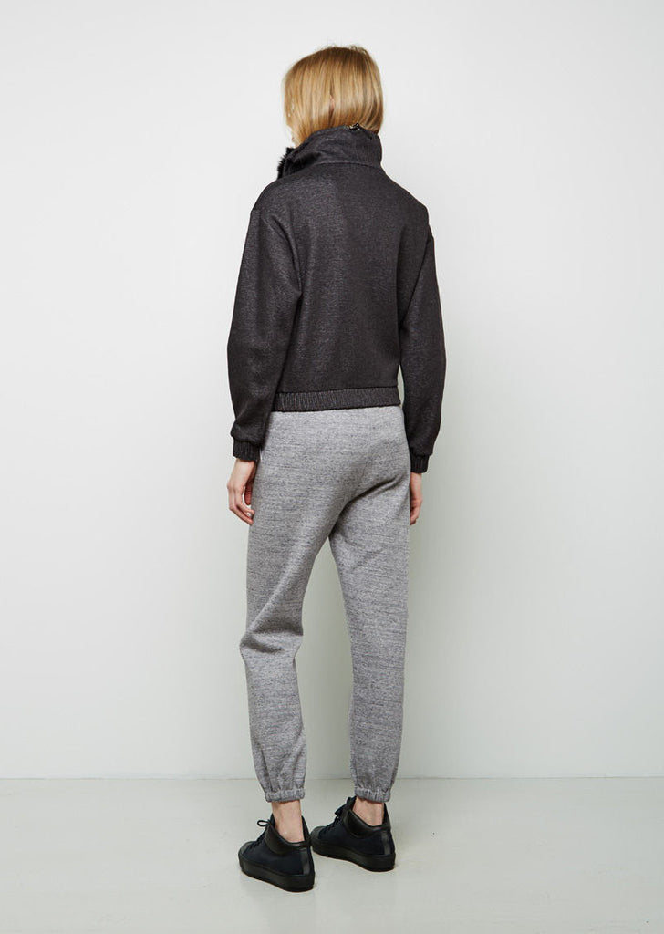 Sweatpant With Pointed Stitch Waistband
