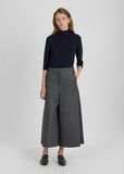 Wool High Waisted Trouser