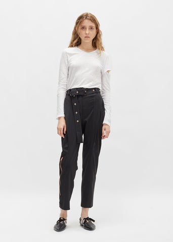 Lightweight Wool Tapered Trouser